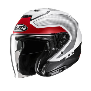 Kask motocyklowy HJC I31 Tevis szary/czerwony