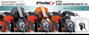 Owiewka PUIG do KTM Superduke R 1290 14-16