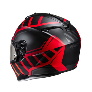 Kask motocyklowy integralny HJC C70N Holt czarny/czerwony