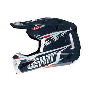 Kask motocyklowy LEATT Kit Moto 3.5 V25 Blue z goglami