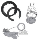 KAPPA System mocowania kufrów motocyklowego TANKLOCK DUCATI MULTISTRADA 1200 10-11, BMW K 1200R, 1200RS, R1250GS