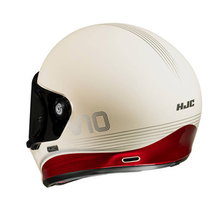 Kask motocyklowy integralny custom cruiser HJC V10 Tami biały/czerwony