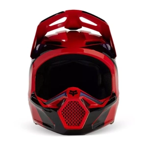 Kask motocyklowy FOX V1 Streak czerwony