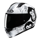 Kask motocyklowy integralny HJC C10 Geti czarny/srebrny