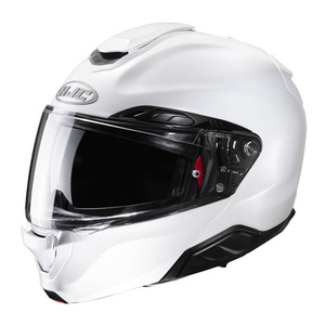 Kask motocyklowy szczękowy HJC RPHA 91 perłowy biały