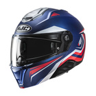 Kask motocyklowy HJC I71N Tricus niebieski/czerwony