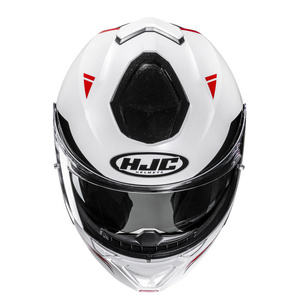 Kask motocyklowy HJC I71N Tricus biały/czerwony