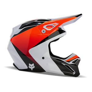 Kask cross offroad motocyklowy FOX V1 Streak Helmet czarny/żółty