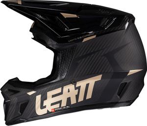 Kask motocyklowy LEATT Kit Moto 9.5 Carbon V25 z goglami