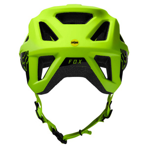 Kask rowerowy mtb cross offroad FOX Mainframe Flo żółty