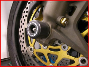 Slidery przedniego zawieszenia R&G ZX10-R 04-05