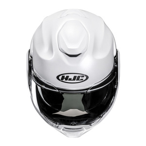 Kask motocyklowy HJC F100 Solid perłowy biały