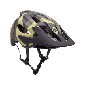 Kask rowerowy FOX Speedframe Camo Ce Green Camo