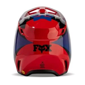 Kask motocyklowy FOX V1 Streak czerwony