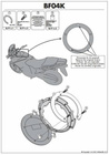 KAPPA System mocowania kufrów motocyklowego TANKLOCK KAWASAKI ER-6N,ER-6F,VERSYS 1000