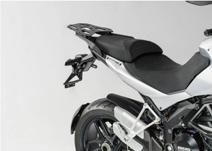 Kompletny zestaw kufrów bocznych SW-MOTECH Trax Ion i stelaży Multistrada 1200/S (10-14) 45/45L