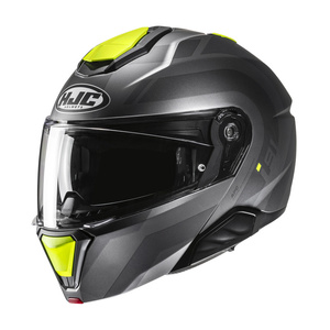 Kask motocyklowy HJC I71N Arven szary/żółty