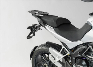 Kompletny zestaw kufrów bocznych SW-MOTECH Trax Ion i stelaży Multistrada 1200/S (10-14) 37/37L