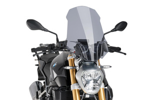 Owiewka PUIG do BMW R1200R 15-18 (Touring, do org. wspornika BMW) Lekko przyciemniany (H)