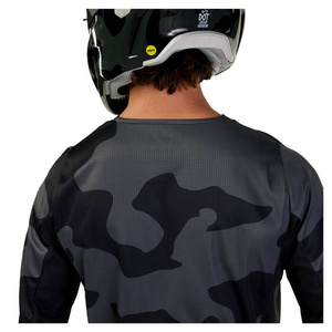 Bluza koszulka motocyklowa rowerowa cross offroad mtb FOX 180 Bnkr czarny Camo