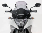 Szyba motocyklowa MRA HONDA VFR 800 X (CROSSRUNNER), RC 60, 2011-2014, forma XCS, przyciemniana