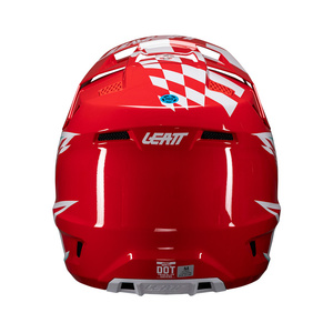 Kask motocyklowy LEATT Kit Moto 3.5 V25 Red z goglami