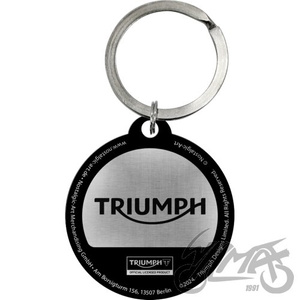 Brelok Do Kluczy Triumph Logo Red 48046