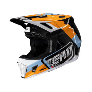 Kask motocyklowy LEATT Kit Moto 7.5 V25 Orange z goglami