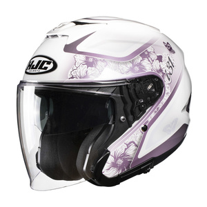 Kask motocyklowy HJC I31 Iona biały/różowy