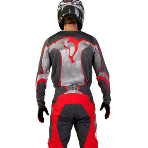 Bluza koszulka motocyklowa rowerowa cross offroad mtb FOX 180  Atlas czarno-szara