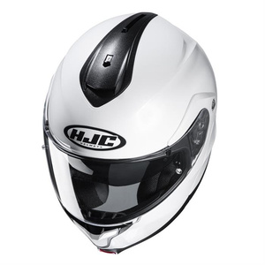 Kask motocyklowy szczękowy HJC C91 biały