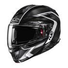 Kask motocyklowy szczękowy HJC RPHA 91 Carbon Lagos czarny/biały