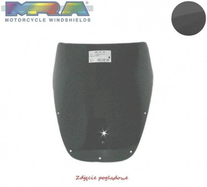 Szyba motocyklowa MRA SUZUKI DR 650 /R, , 1989-1989, forma T, czarna