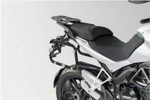 Kompletny zestaw kufrów bocznych SW-MOTECH Trax Adv i stelaży Multistrada 1200/S (10-) 37/37L