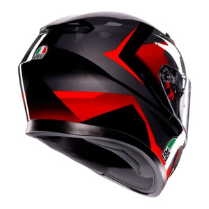 Kask AGV K3 018 STRIGA BLACK/GREY/RED