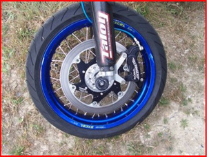 Slidery przedniego zawieszenia R&G do YZ(F)/WR 250 Thru 450 & Gasgas 125 250 450