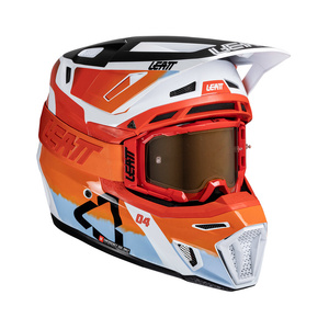 Kask motocyklowy LEATT Kit Moto 8.5 V25 Glamis z goglami