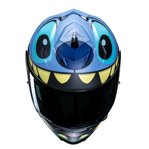 Kask motocyklowy HJC I71N Stitch Disney niebieski