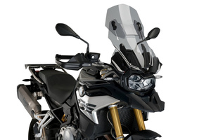 Szyba turystyczna PUIG do BMW F750GS / F850GS / Adv. 18-24 (ze spoilerem, za OEM Touring) Lekko przyciemniany (H)