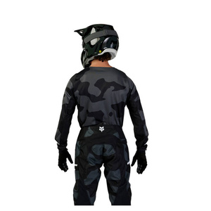 Bluza koszulka motocyklowa rowerowa cross offroad mtb FOX 180 Bnkr czarny Camo