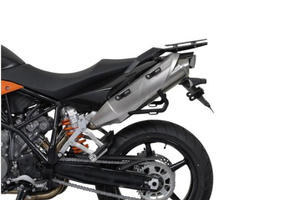 Kompletny zestaw kufrów bocznych SW-MOTECH Trax Ion i stelaży Ktm 990 Sm/Sm-T/Sm-R/950 Sm 37/37L