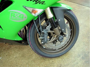 Slidery przedniego zawieszenia R&G do Kawasaki ZX-10R 06-07