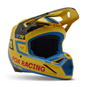 Kask motocyklowy FOX V1 Race Spec Pale Yellow