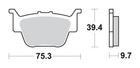 SBS KLOCKI HAMULCOWE KH373 OFF-ROAD SINTER KOLOR ZŁOTY PASUJE DO: HONDA TRX420/650/680 TYŁ