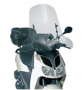 KAPPA SZYBA KYMCO / SYM / PEUGEOT / YAMAHA / APRILIA / HONDA PRZEZROCZYSTA 66 x 67 CM - BEZ MOCOWAŃ