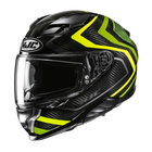 Kask motocyklowy integralny HJC F71 Carbon Nevio czarny/zielony