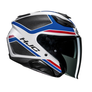 Kask motocyklowy otwarty HJC F31 Ceron czarny/biały