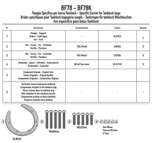 GIVI MOCOWANIE TANKLOCK - KTM DUKE 790 (18-20) / 890 (21 - 23)