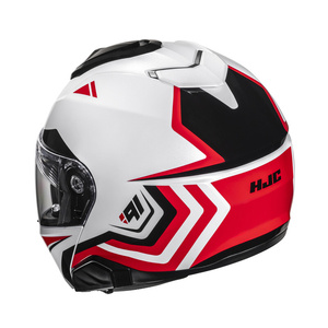 Kask motocyklowy HJC I71N Tricus biały/czerwony