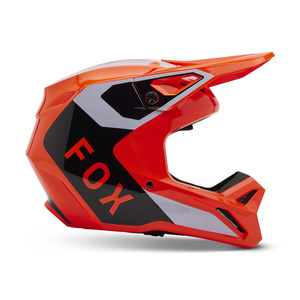 Kask motocyklowy FOX V1 Lean Fluorescent Orange